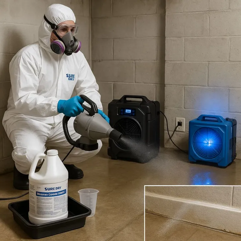 Sanitization and Odor Removal process in Wheelersburg, OH