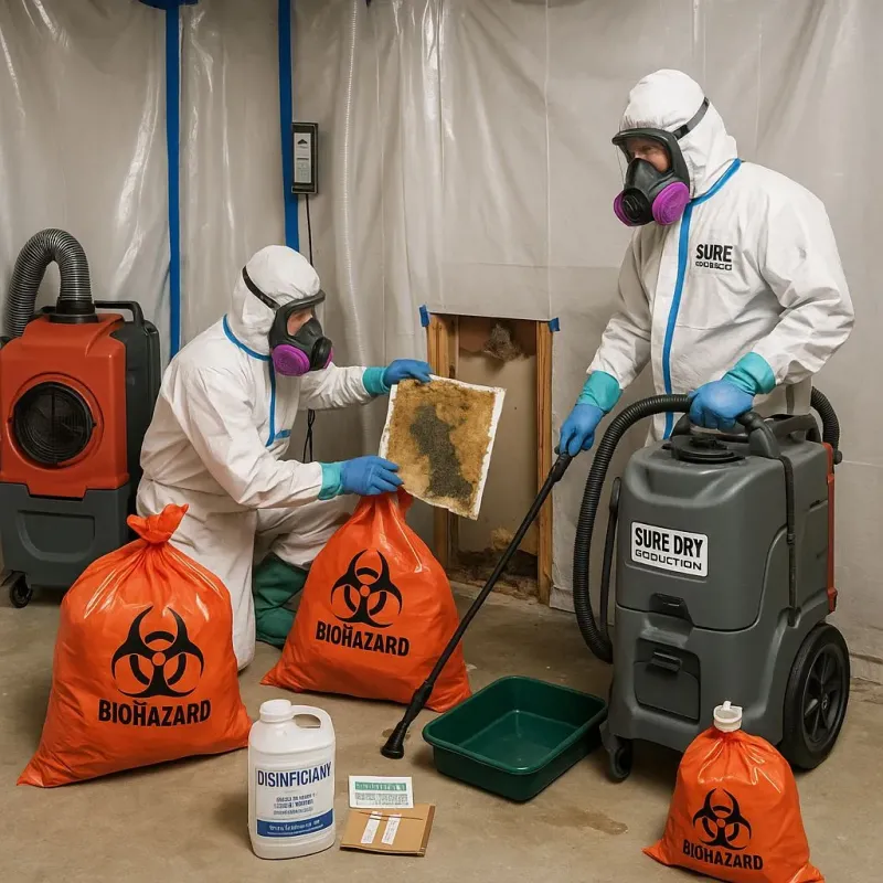 Contaminated Water Handling Protocols process in Wheelersburg, OH