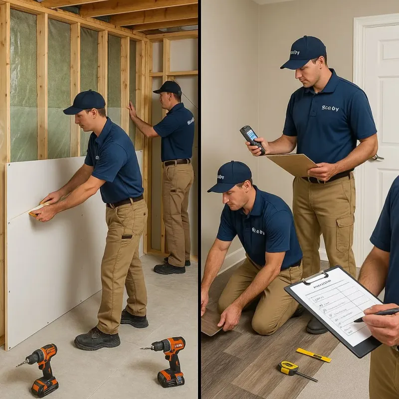Repairs and Reconstruction process in Wheelersburg, OH