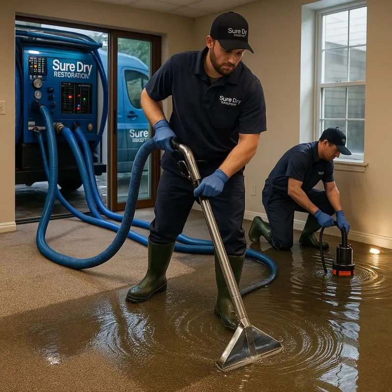 Water Extraction and Removal process in Wheelersburg, OH